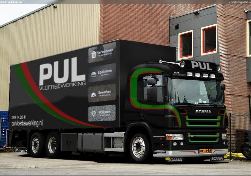 Pul vloerbewerking Scania