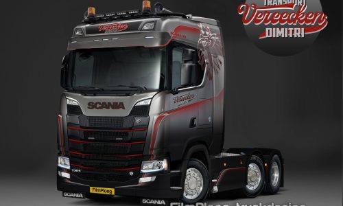Scania 730 S V8 Highline 8x4 twin-steer Heavy-haulage