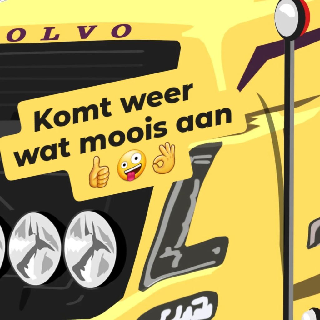 Instagram post from truckcartoon.nl. This post is in position 0.