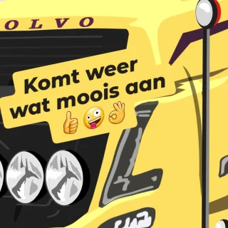 Instagram post from truckcartoon.nl. This post is in position 14.
