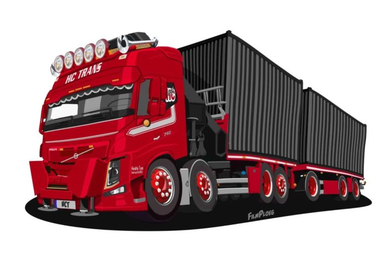 Instagram post from truckcartoon.nl. This post is in position 16.