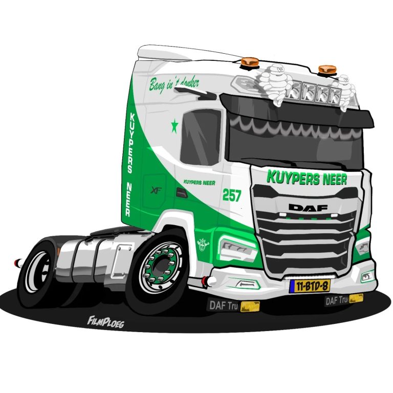 Instagram post from truckcartoon.nl. This post is in position 4.
